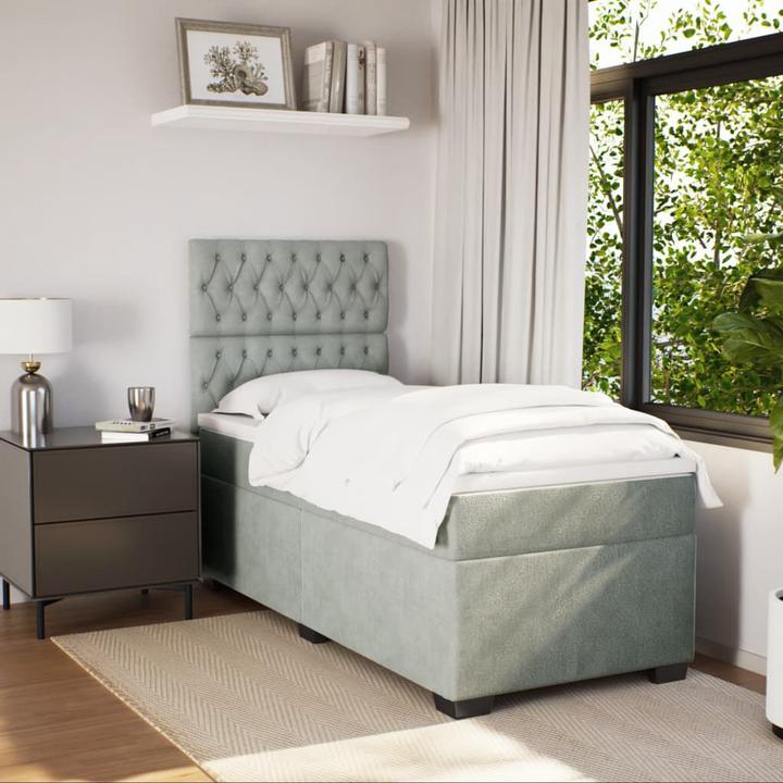Produktbild vidaXL Boxspringbett (100 x 200 cm)