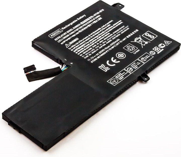 Actual product image AGI Battery compatible with HP 1FX82UT#ABA (1 Cells, 3500 mAh)