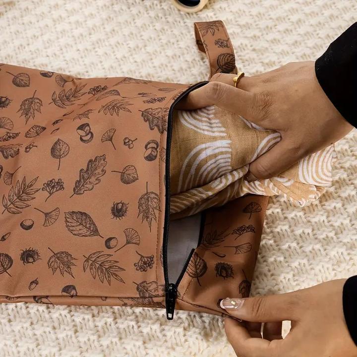 Produktbild ASMI 3 Stück Wetbags Windeltaschen 36x26cm Autumn Leaves
