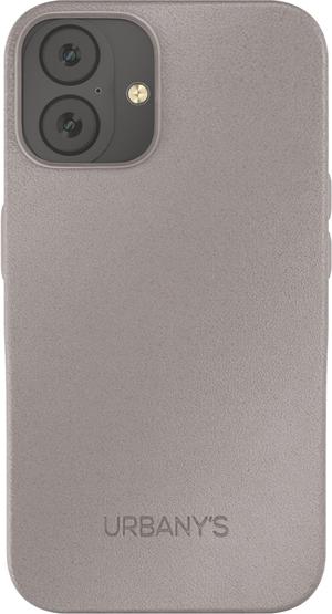 Produktbild Urbany's Backcover aus veganem Leder Taupe (Apple iPhone 16)