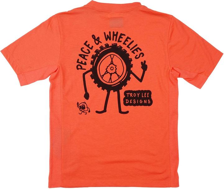 Image du produit Troy Lee Designs Skyline Ride SS Tee, P&W, melon, youth XL (XL)