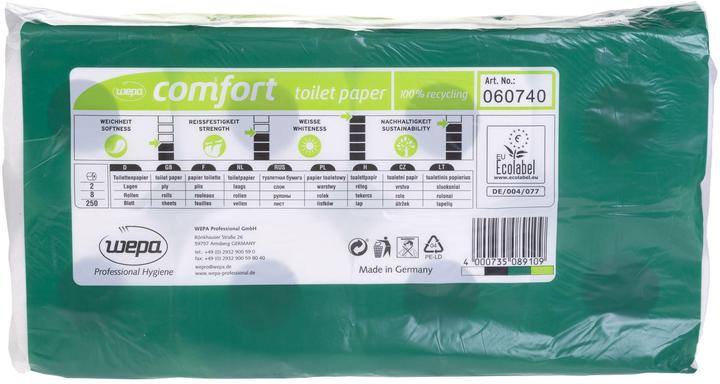 Actual product image Wepa satino by toilet paper Comfort, 2-ply, bright whiteá (1 x)