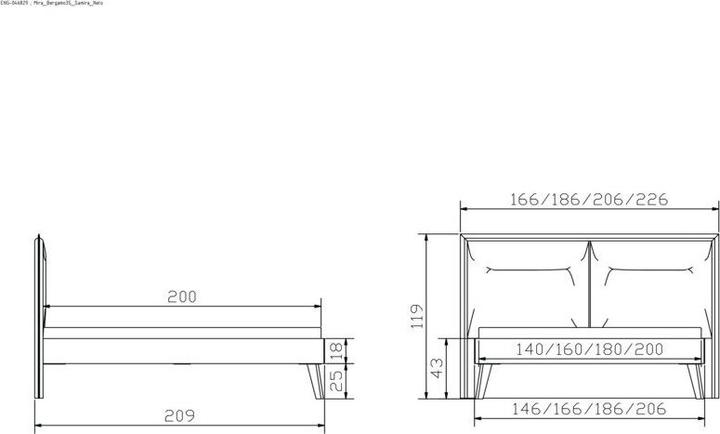 Produktbild Hasena Mira 25 (200 x 200 cm)