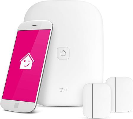 Actual product image Telekom SmartHome Starter Pack WLAN White Central Smart Home Control Unit
