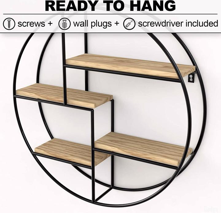 Actual product image Gadgy Wall shelf (43 x 43 x 12.5 cm)