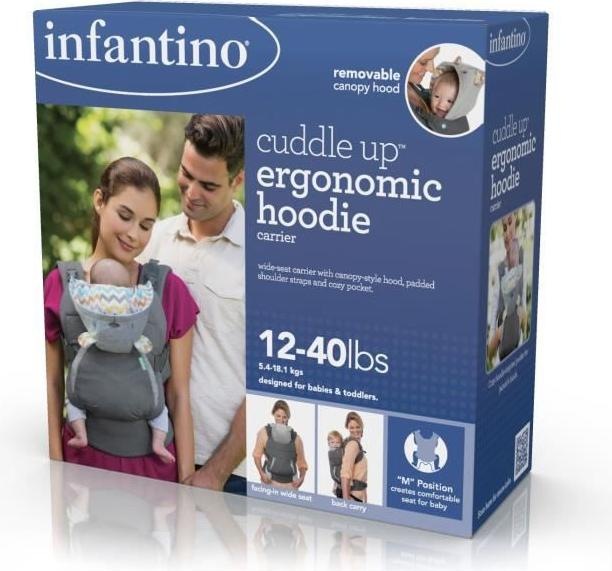 Immagine prodotto Infantino Marsupio ergonomico con cappuccio 5331