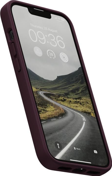 Image du produit Njord Étui rigide Salm.Leather Magsafe orange (Apple iPhone 14)