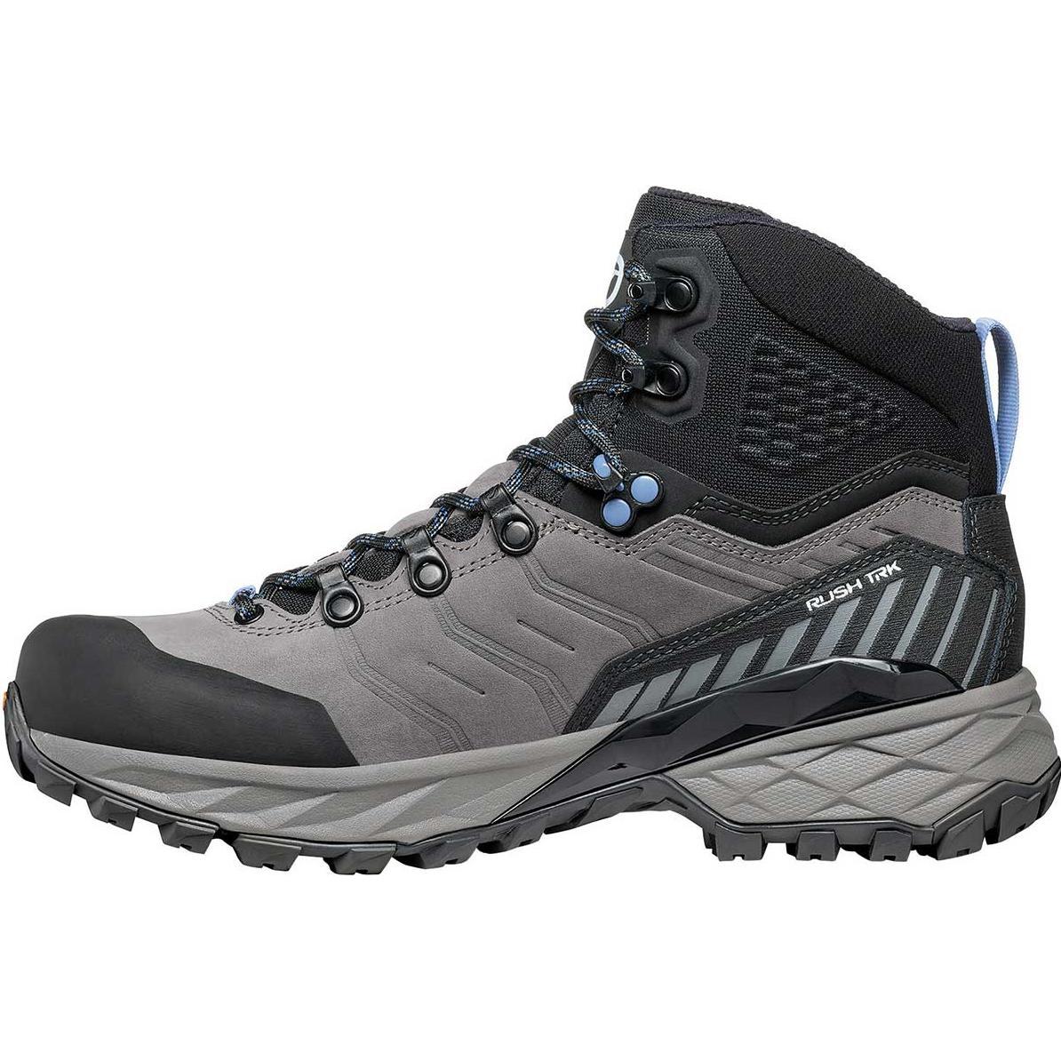Scarpa, Damen, Wanderschuhe, Women's Rush Trek Pro GTX (41.5), Grau