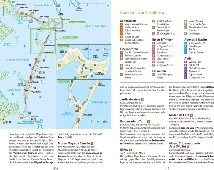 Produktbild Reise-Handbuch Reiseführer Mexiko (Deutsch, Manfred Wöbcke, Gerhard Heck, Thomas Bassen, 2023)