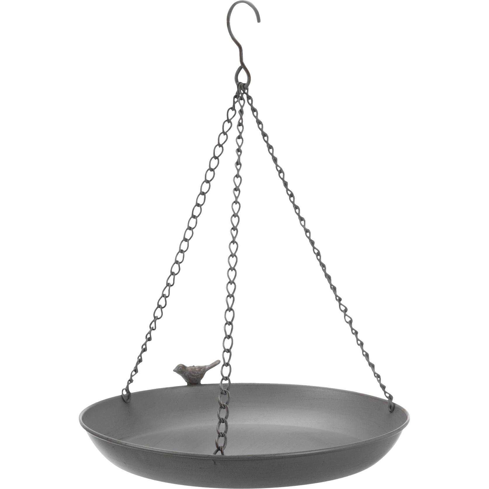 TRIXIE Baignoire a suspendre - 2200 ml et o 30 cm - Gris - Pour oiseau