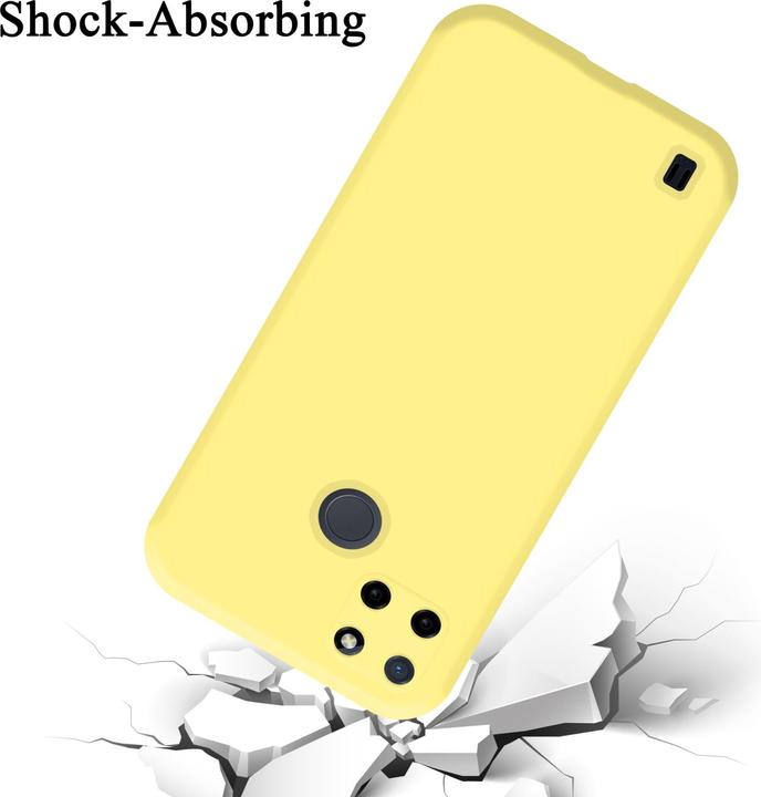 Productafbeelding Cadorabo TPU Liquid Silicone Case Cover voor Realme C21Y / C25Y (Realme C25Y, Realme C21Y)