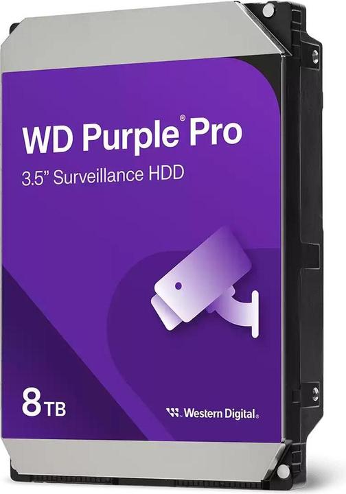 Actual product image WD Purple Pro Smart Video Hdd (8 TB, 3.5")
