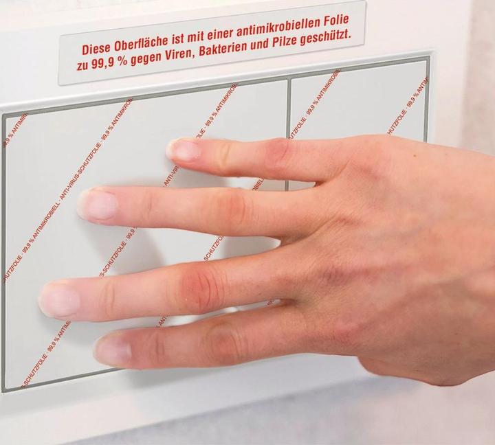 Productafbeelding Avery AVZ L8012-10 Antimicrobiële Etiketten 210x148mm transparant