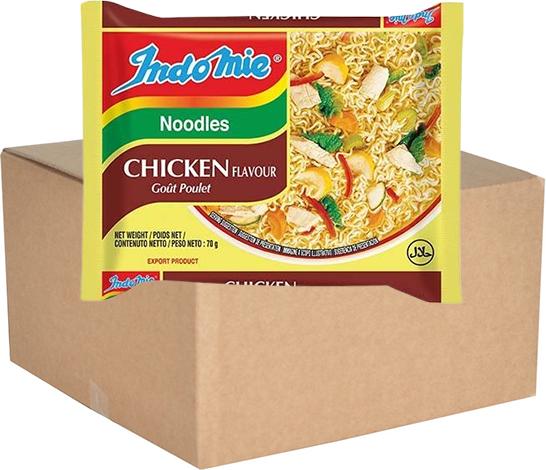 Indomie Instant Noodles Chicken Goût Poulet 70g (40er Box) (2800 g)