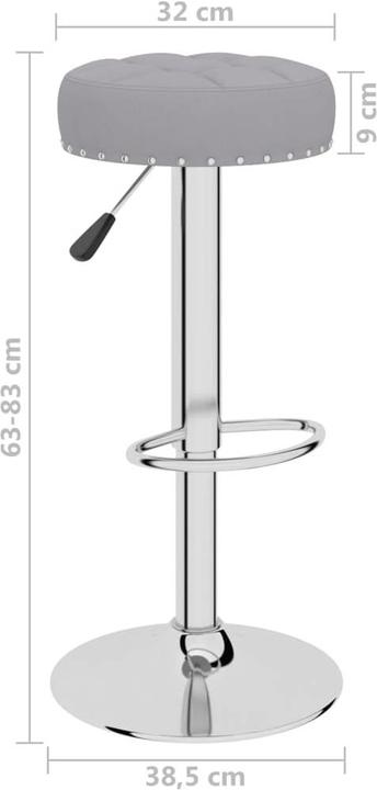 Produktbild vidaXL Barhocker