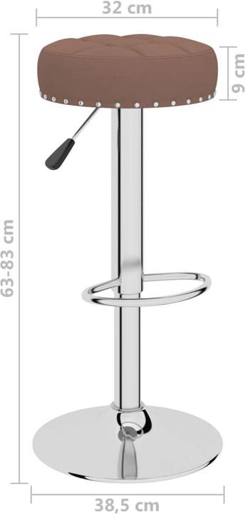 Produktbild vidaXL Barhocker