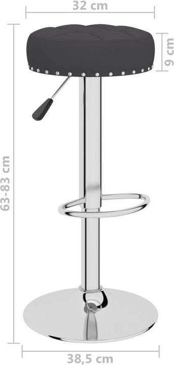 Produktbild vidaXL Barhocker