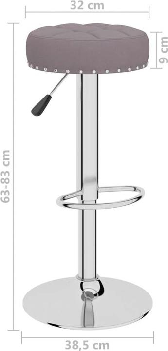 Produktbild vidaXL Barhocker