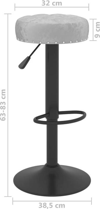 Produktbild vidaXL Barhocker