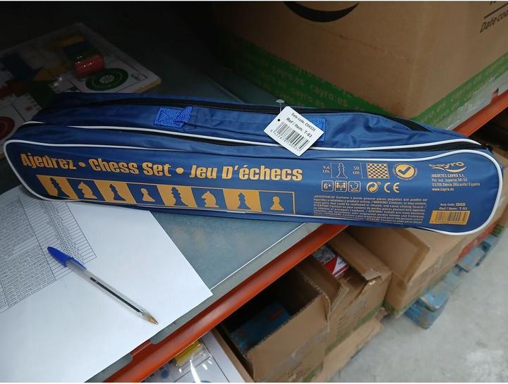 Actual product image Cayro Set di Scacchi da Viaggio