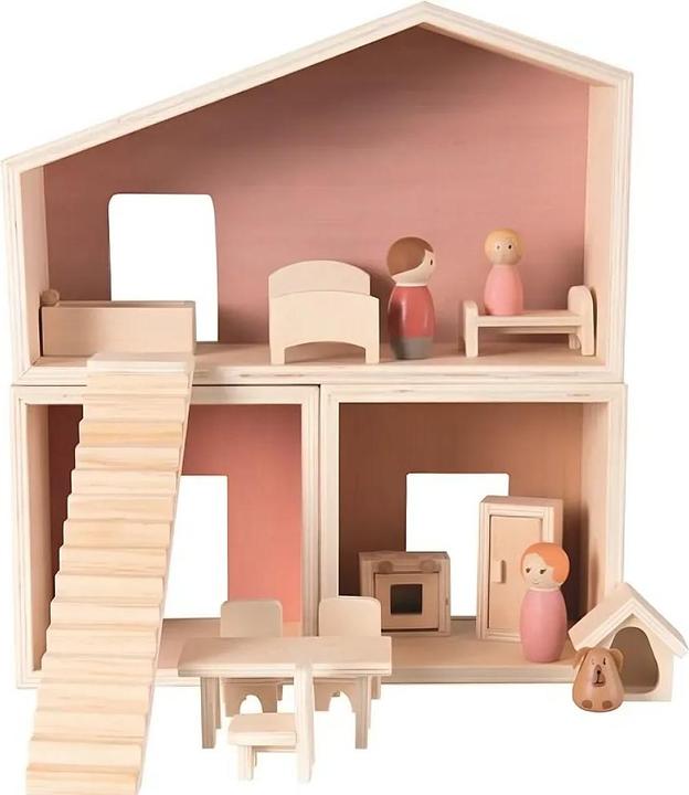 Egmont Puppenhaus komplett aus Holz