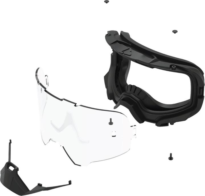 Actual product image Leatt Goggle Velocity 5.5 (Forge Rose, Charcoal, Camo, Red)