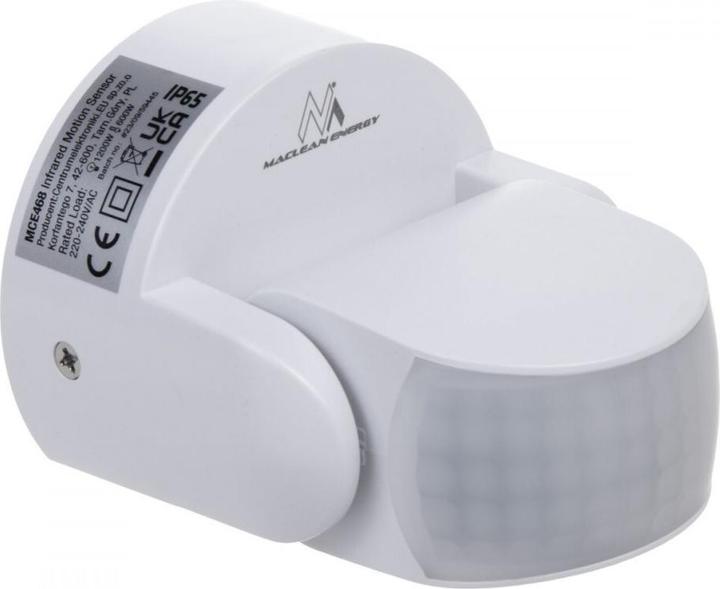 Produktbild Maclean MCE468 - W PIR-Infrarot-Bewegungsmelder (12 m)