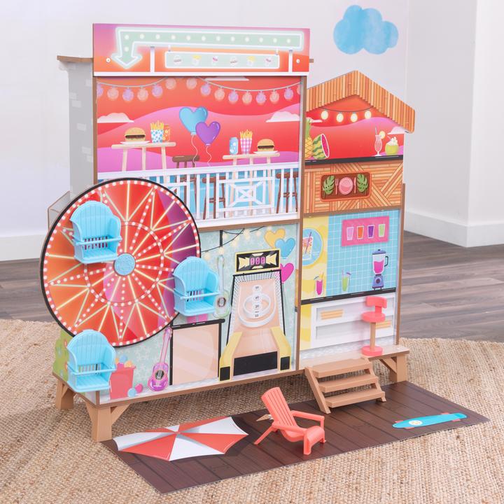 Actual product image KidKraft Beach House Ferris Wheel Fun