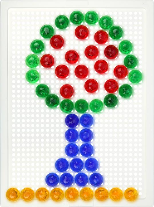 Immagine prodotto Magni 35622 - Set di giochi a incastro per mosaico, mosaico a incastro con 80 tasselli trasparenti