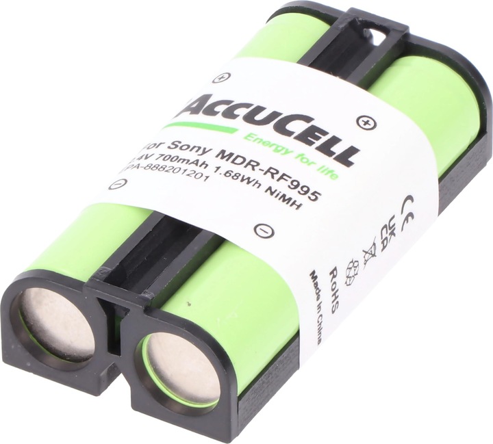 Image du produit AccuCell Batterie Sony MDR-RF995 BP-HP800-11 (MDR-RF4000, MDR-RF895RK)