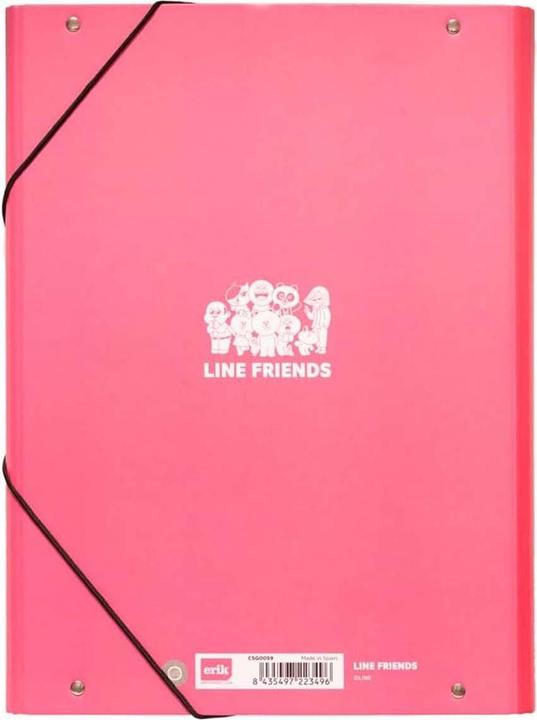 Actual product image Line Friends CONY Bunny A4 Document Folder (24 x 34 cm) (A4, 1x)