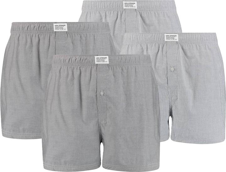 Immagine prodotto Levis Boxer in tessuto dal taglio casual e confortevole (L, confezione da 4)