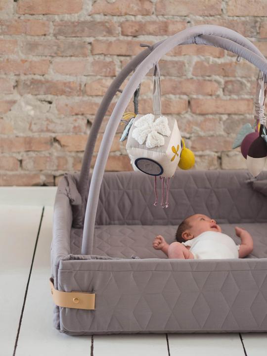 Immagine prodotto Filibabba Aktivitätsnest - Weiches Quilt Dark Grey