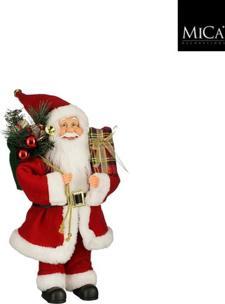 edelman Decorazione. Babbo Natale rosso - L25Xb15Xh40Cm