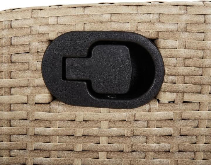 Produktbild vidaXL Gartensessel mit Fussteil Verstellbar