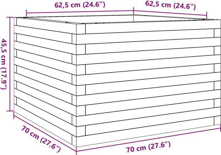 Produktbild vidaXL Pflanzgefäss