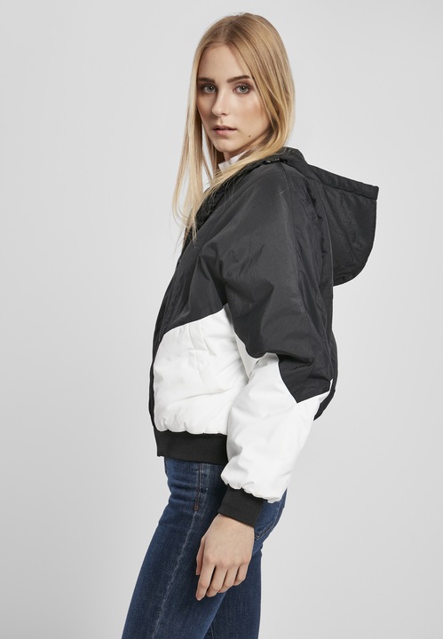 Produktbild Urban Classics Ladies Padded 2-Tone Batwing Jacket (XS)