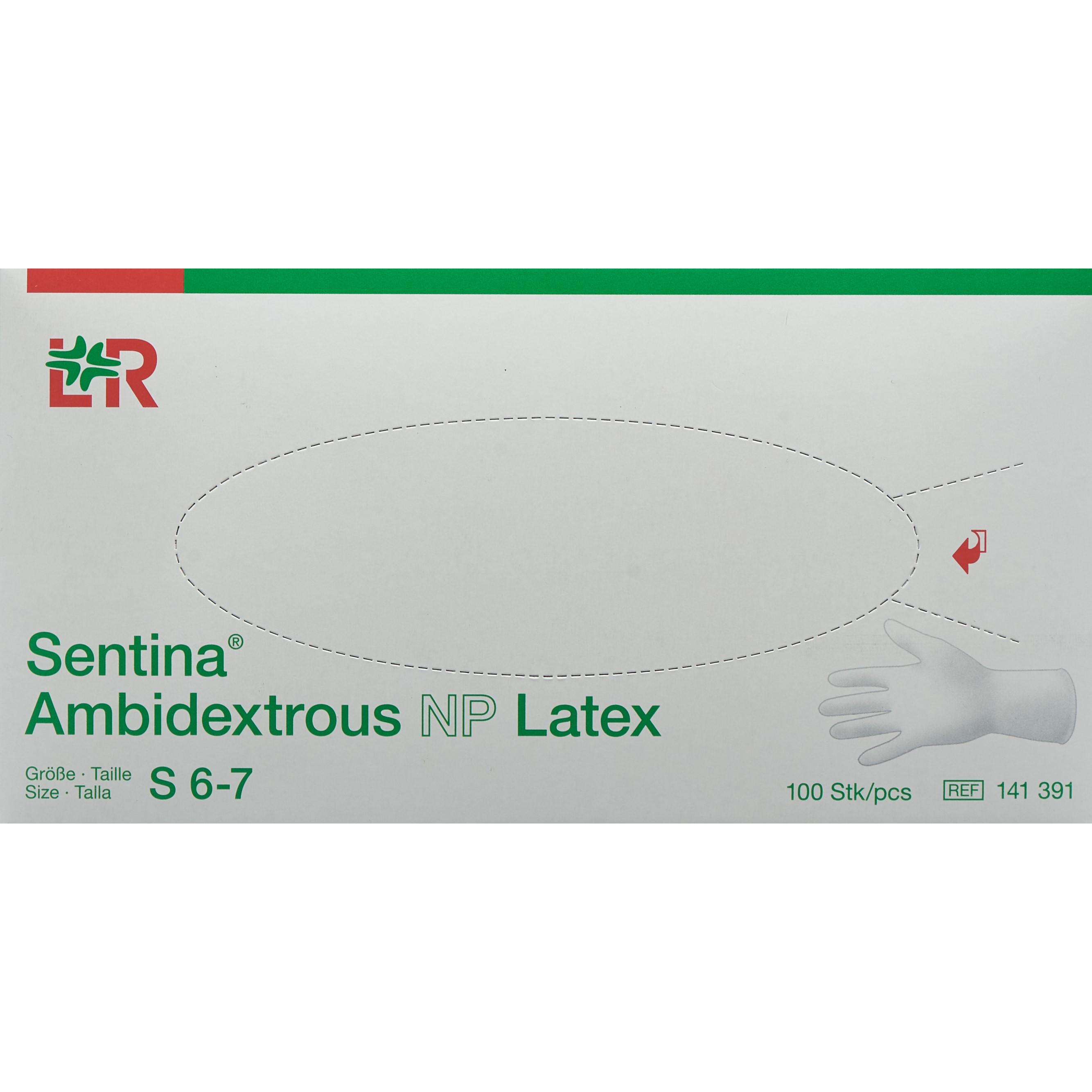 Thumbnail - Lohmann & Rauscher, Schutzhandschuhe, Handschuhe S Latex (S, M, L, XL)