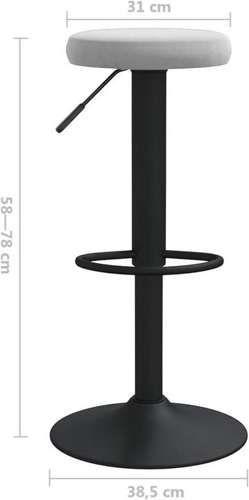 Produktbild vidaXL Barhocker