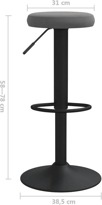Produktbild vidaXL Barhocker