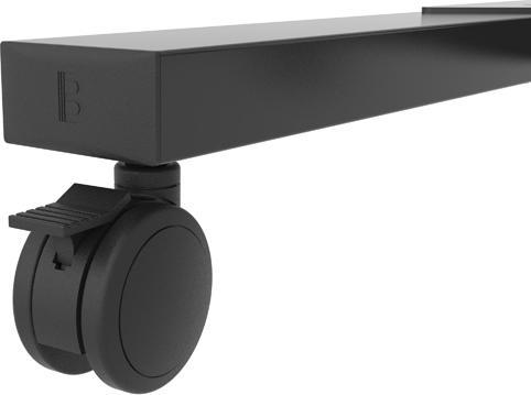 Actual product image b-tech Universal flat rate screen (Ground)