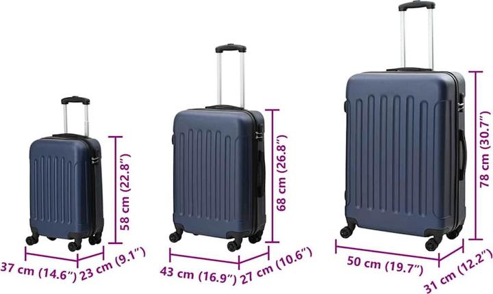 Actual product image vidaXL Koffer