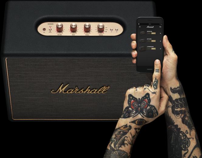 Produktbild Marshall Woburn Multiroom (Airplay, WLAN, Bluetooth)