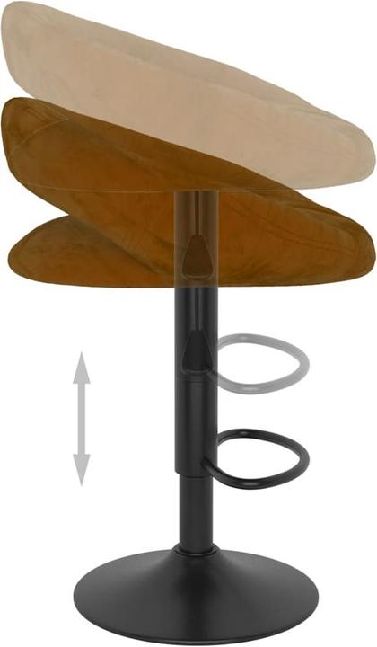 Produktbild vidaXL Barhocker