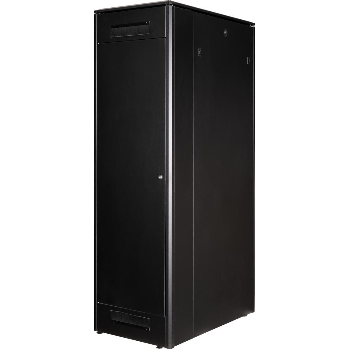 Thumbnail - Roline 19-Zoll Netzwerkschrank Pro 42 HE (10.86 HE, 19 Zoll Rack), Serverschrank, Schwarz