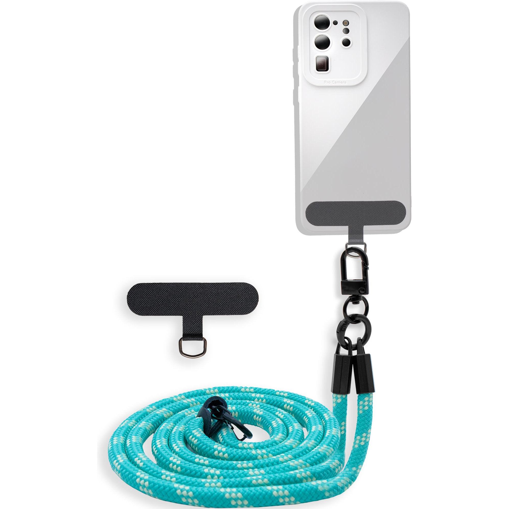 Cadorabo Handykette für Xiaomi 12 / 12X Necklace Hülle mit verstellbarem Kordelband, Handykette, Grün