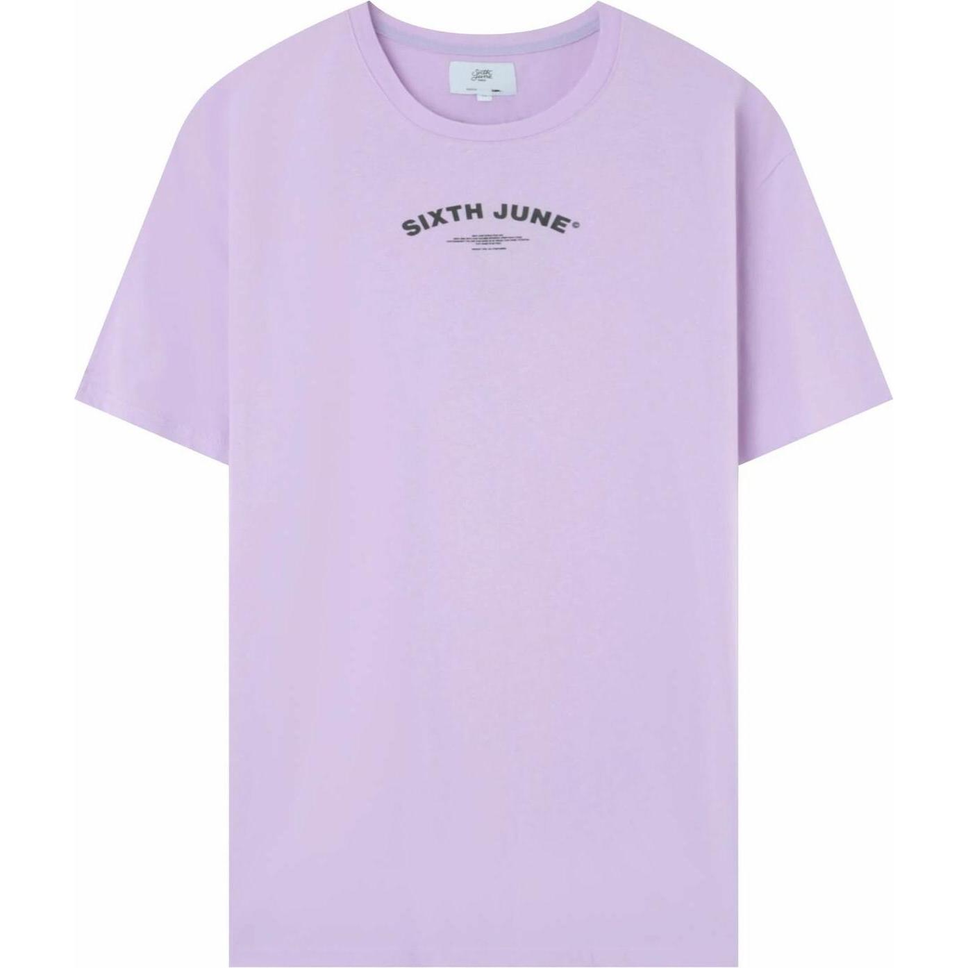 Sixth June, Herren, Shirt, t-hirt ixth june, Violett, (S)