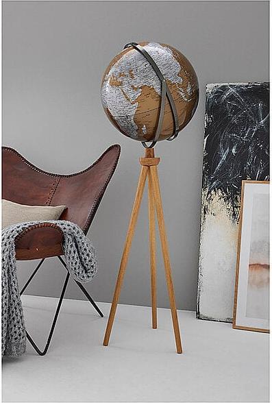 Actual product image emform Standing globe Sputnik 43 bronze/silver (43 cm)