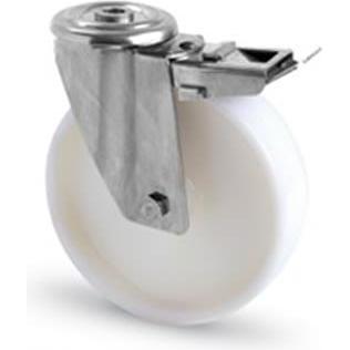 Rs Pro, Möbelrollen, Drehlager Lenkrolle, Rad ø 125mm, 170kg, Ge