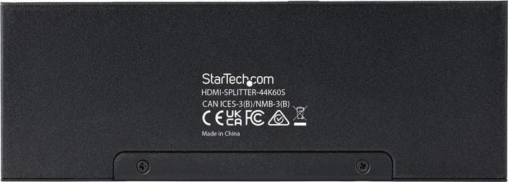 Produktbild StarTech .com 4-Port HDMI Splitter, 4K 60Hz HDMI 2.0 Video, 2,50cm (1") 4 Out HDMI Splitter, 4K HDMI Splitter